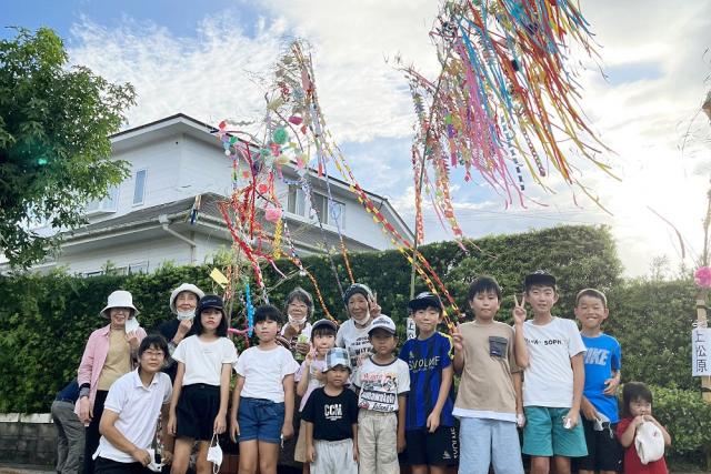 「大人も子どもも楽しめるお祭りを」上松原と七夕まつり