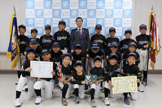 垂水メジャーボーイズ軟式野球スポーツ少年団3大会連続優勝