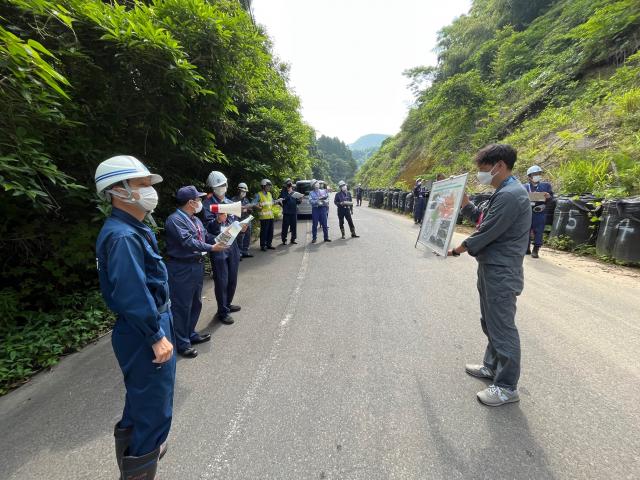 令和4年5月24日（火曜日）令和4年度垂水市防災点検2