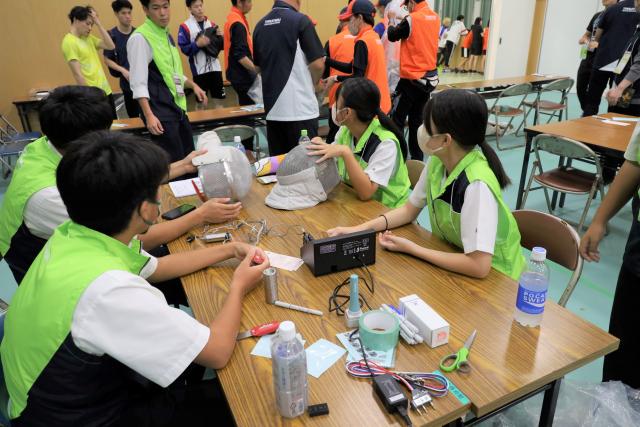 令和5年10月9日（月曜日）燃ゆる感動かごしま国体フェンシング競技会2日目2