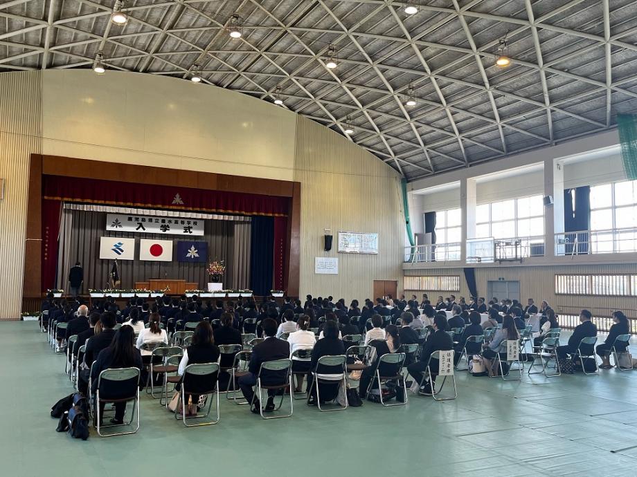 令和6年4月9日（火曜日）垂水高等学校入学式