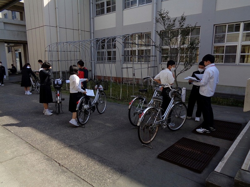 交通教室・自転車点検